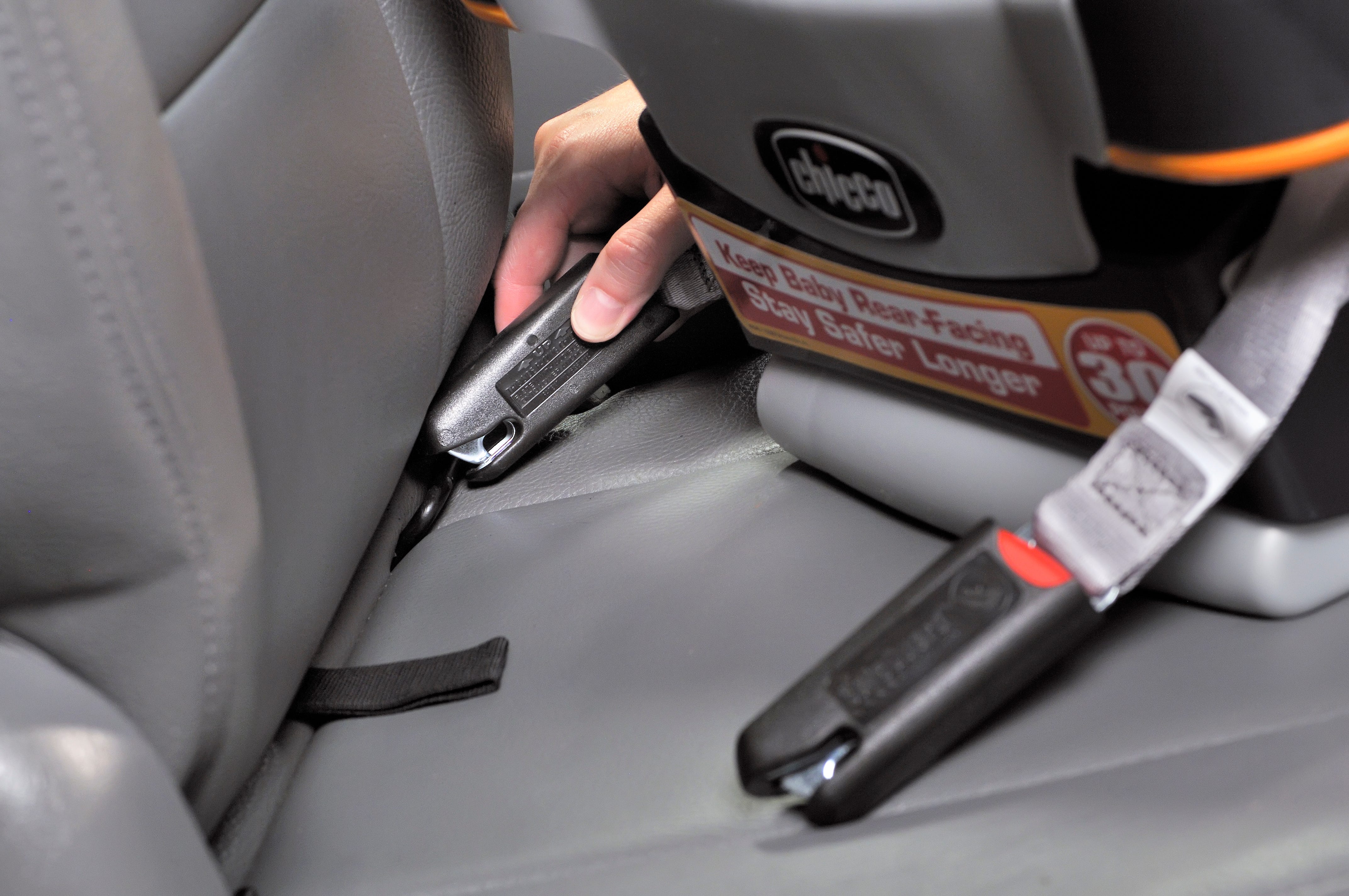 booster seat with latch